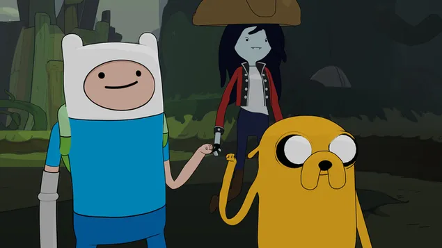 Pirates de l'Enchiridion, Finn i Jake 4K fons de pantalla