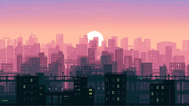 Pixel City Art tải xuống