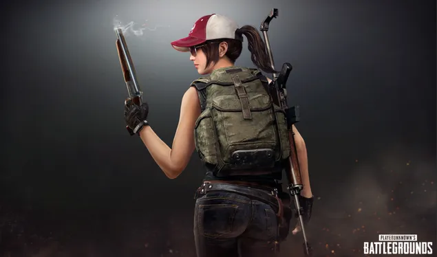 Playerunknown's Battlegrounds - Girl Character aflaai