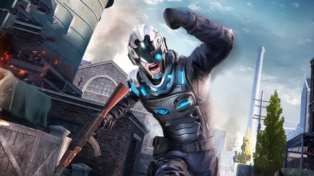 PlayerUnknown's Battlegrounds (PUBG Mobile) : Armor Outfit Skin Set 4K ekrano užsklanda