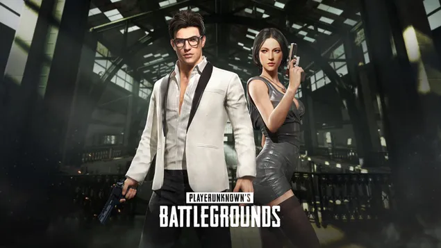 PlayerUnknown's Battlegrounds (PUBG Mobile) - Asian Duo ワイルドカード スキン セット 4K 壁紙