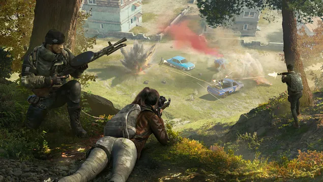 PlayerUnknown's Battlegrounds (PUBG Mobile) - Battle Squad 4K 壁纸