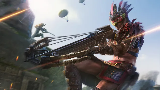 PlayerUnknown's Battlegrounds (PUBG נייד) - ערכת עור תלבושת לוחם Bloodhawk 4K טפט