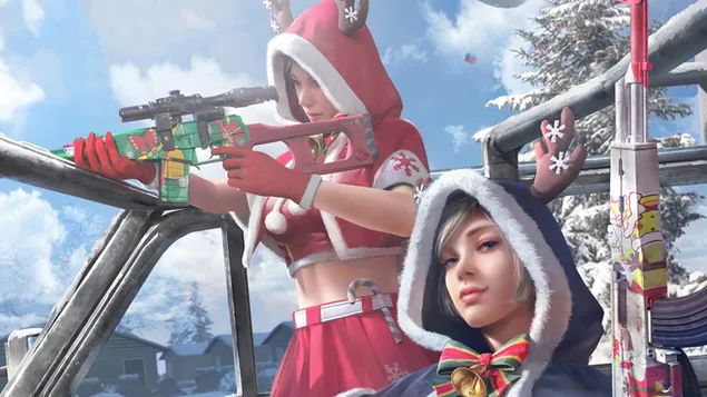 playerunknown's battlegrounds (pubg mobile) - charming girl raindeer outfit skin set herunterladen