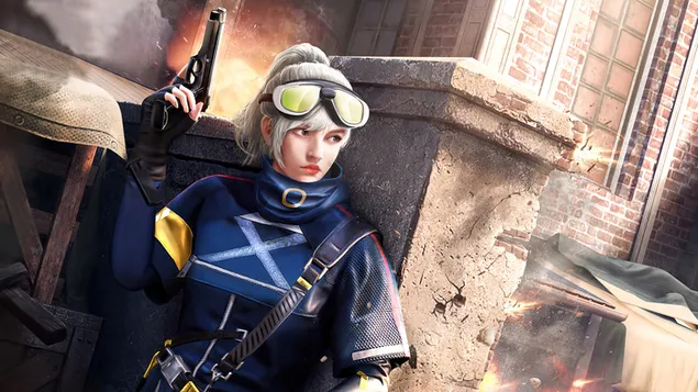 PlayerUnknown's Battlegrounds (PUBG Mobile) - ゲイルハンター衣装スキンセット 4K 壁紙