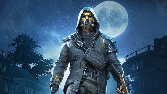 PlayerUnknown's Battlegrounds (PUBG Mobile) - Golden Mask Outfit Skin Set 4K bakgrunn