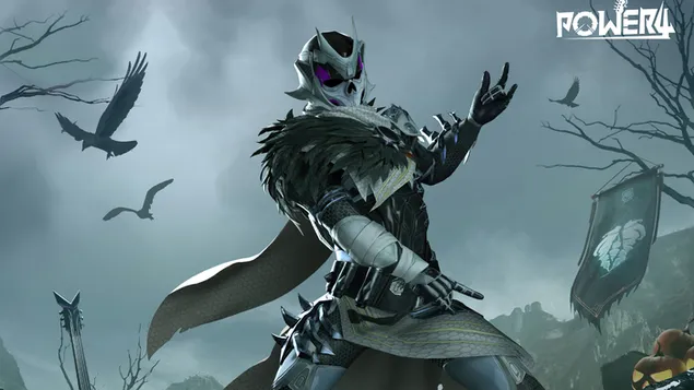 PlayerUnknown's Battlegrounds (PUBG Mobile) - 来自“Power4”音乐乐队的 Grave Lord Halloweeks 4K 壁纸