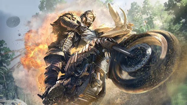 Páipéar balla Battlegrounds PlayerUnknown (PUBG Mobile) - Sraith Craiceann Outfit Prey Jungle4K