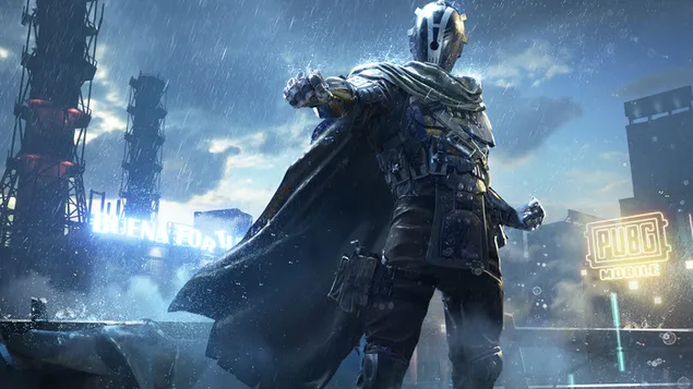 PlayerUnknown's Battlegrounds (PUBG Mobile) - メタル ストーム アウトフィット スキン セット 4K 壁紙