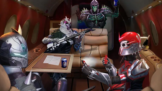 Páipéar balla Battlegrounds PlayerUnknown (PUBG Mobile) - Banna Ceoil 'Power4'4K