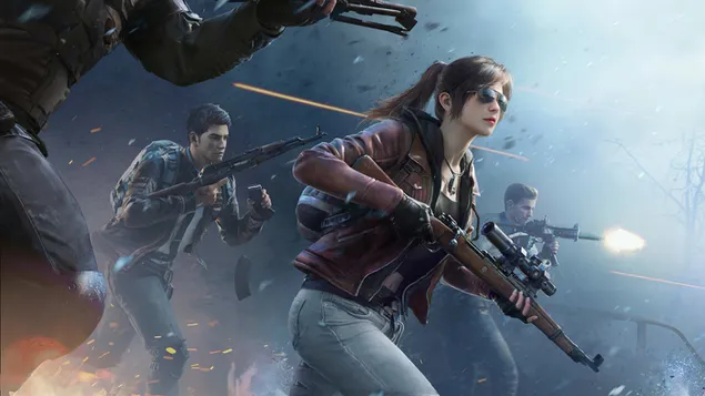 PlayerUnknown's Battlegrounds (PUBG Mobile) : Pubg Battle Squad 4K 壁纸