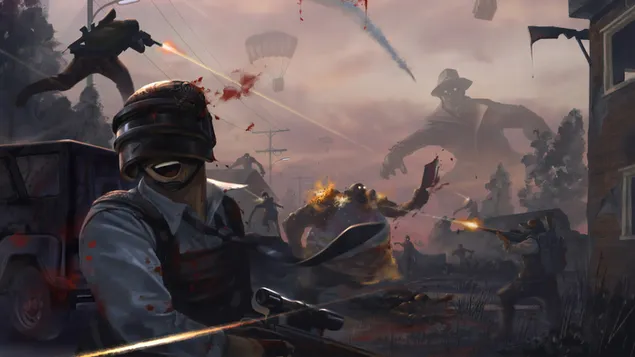 PlayerUnknown's Battlegrounds (PUBG Mobile) - Pubg 'ユーモア アート' 4K 壁紙