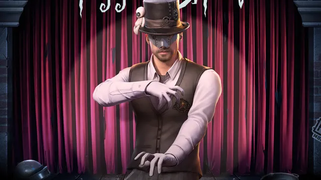 PlayerUnknown's Battlegrounds (PUBG Mobile) – Puppet Master 'Andy' ruházati bőrkészlet 4K háttérkép