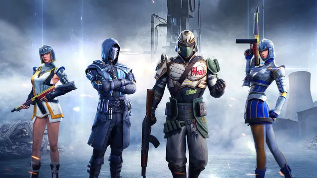 PlayerUnknown's Battlegrounds (PUBG Mobile) - Royale Pass S15 皮膚套裝 4K 壁紙