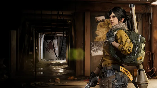 PlayerUnknown's Battlegrounds (PUBG Mobile) - Set skin outfit S6 Ranger Girl 4K sfondo