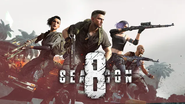 champs de bataille de playerunknown (pubg mobile) - s8 battle squad telechargement