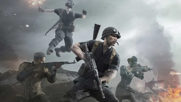 PlayerUnknown's Battlegrounds (PUBG Mobile) : Soldier Battle S4 8K kertas dinding