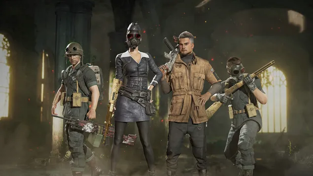 PlayerUnknown's Battlegrounds (PUBG Mobile) - Soldier Squad 8K sfondo