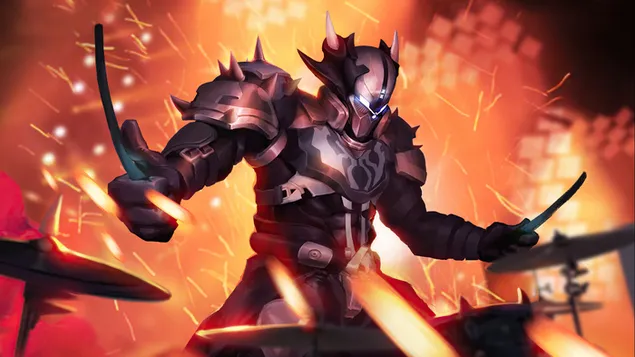 PlayerUnknown's Battlegrounds (PUBG Mobile) - 「Power4」音楽バンドのスパイク デーモン 4K 壁紙