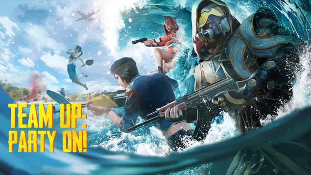 PlayerUnknown's Battlegrounds (PUBG Mobile) - チームアップ、パーティー オン! 4K 壁紙