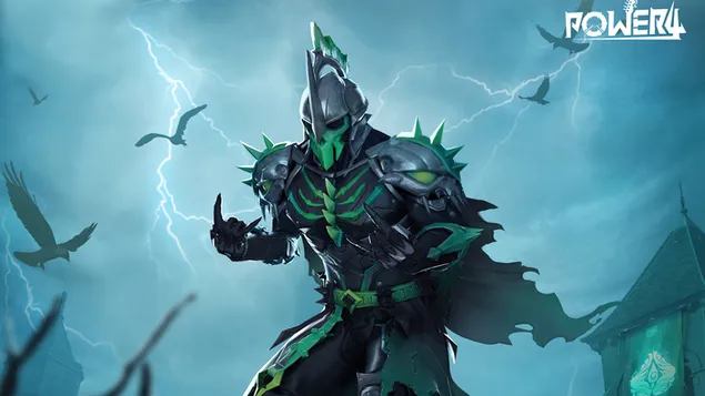 PlayerUnknown's Battlegrounds (PUBG Mobile) - Wraith Lord Halloweeks del gruppo musicale "Power4" 4K sfondo