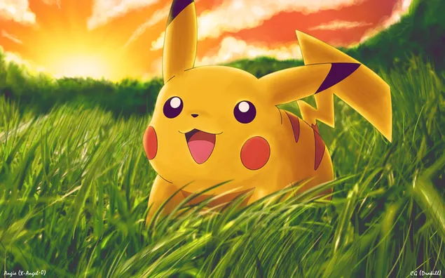 Pokemon - Glückliches Pikachu herunterladen