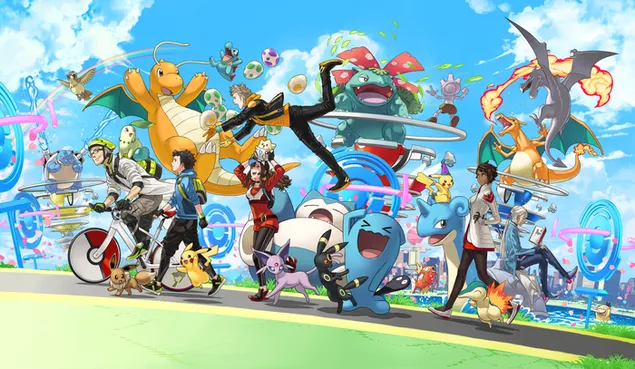 Pokemon GO : (Video Game) 6K wallpaper