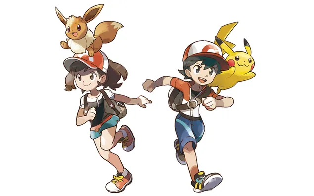 Pokémon: Laten we gaan, Pikachu! en laten we gaan, Eevee! - (Videospel)