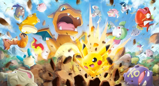 Pokemon Rumble Rush 2K wallpaper