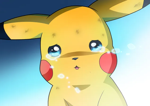 Pokemon - Sad Pikachu 4K wallpaper