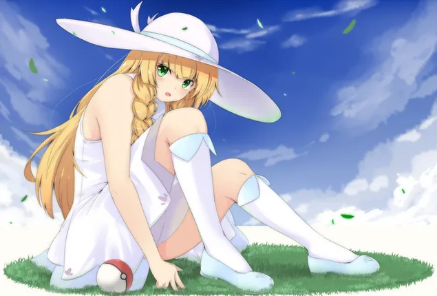 Pokemon: Słońce i Księżyc (Lillie) 2K tapeta