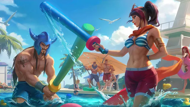 Pool Party 'Fiora' - League of Legends [LOL] download