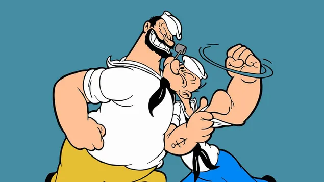 popeye ja tema rivaali voitlusstseen allalaadimine