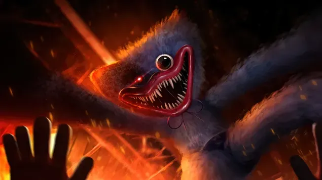 Poppy Playtime 4K baggrundsbillede