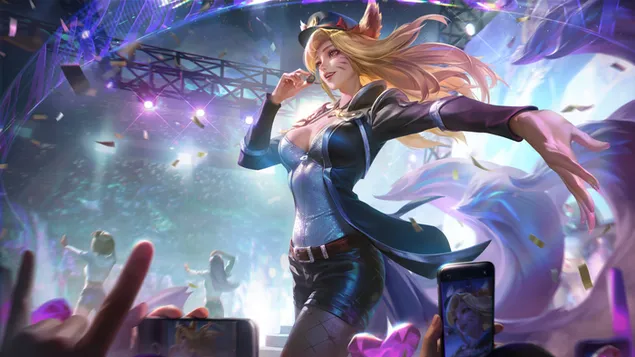 skin cinese chroma ametista popstar 'ahri' - league of legends (lol) scarica