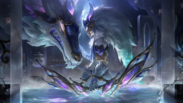 porseleinen 'kindred' prestige-editie - league of legends (lol) download