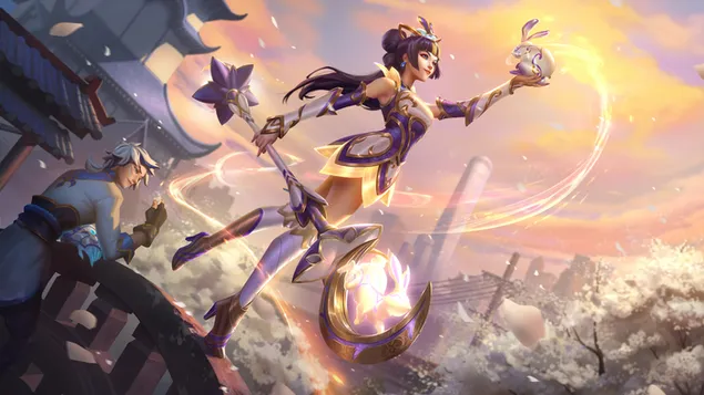 Tapeta Porcelánová 'Lux' Prestige Edition - League of Legends 8K