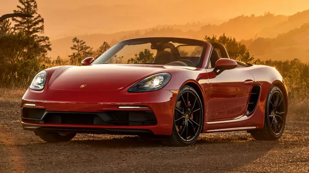 保時捷 718 Boxster GTS 2018 01 HD 壁紙