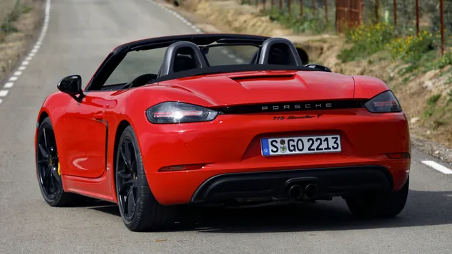 פורשה 718 בוקסטר T 2019 02 HD טפט