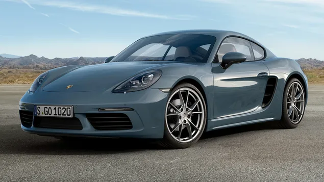 保时捷 718 开曼 2016 03 HD 壁纸