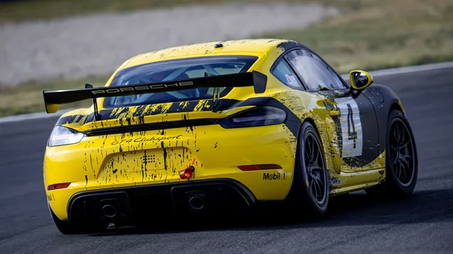 Porsche 718 Cayman GT4 Clubsport 2019 03 HD muurpapier