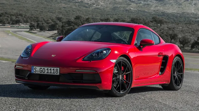 Porsche 718 Cayman GTS 2017 01 HD tapeta