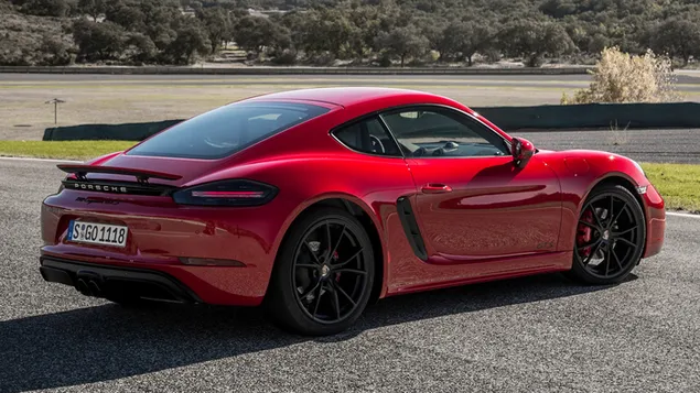 保時捷 718 開曼 GTS 2017 02 HD 壁紙