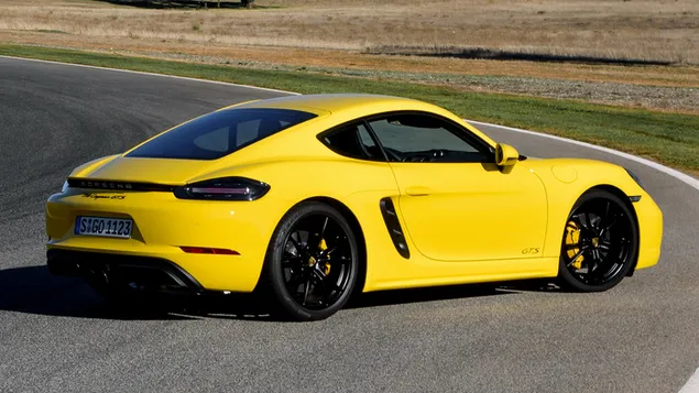 保時捷 718 Cayman GTS 2017 04 HD 壁紙