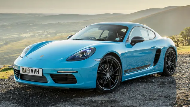 保時捷 718 Cayman T 2019 04 HD 壁紙
