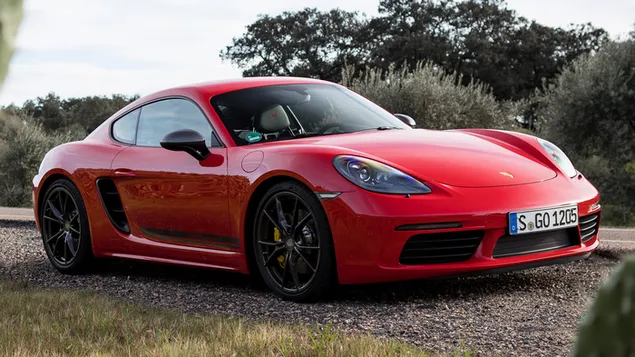 保時捷 718 Cayman T 2019 05 HD 壁紙