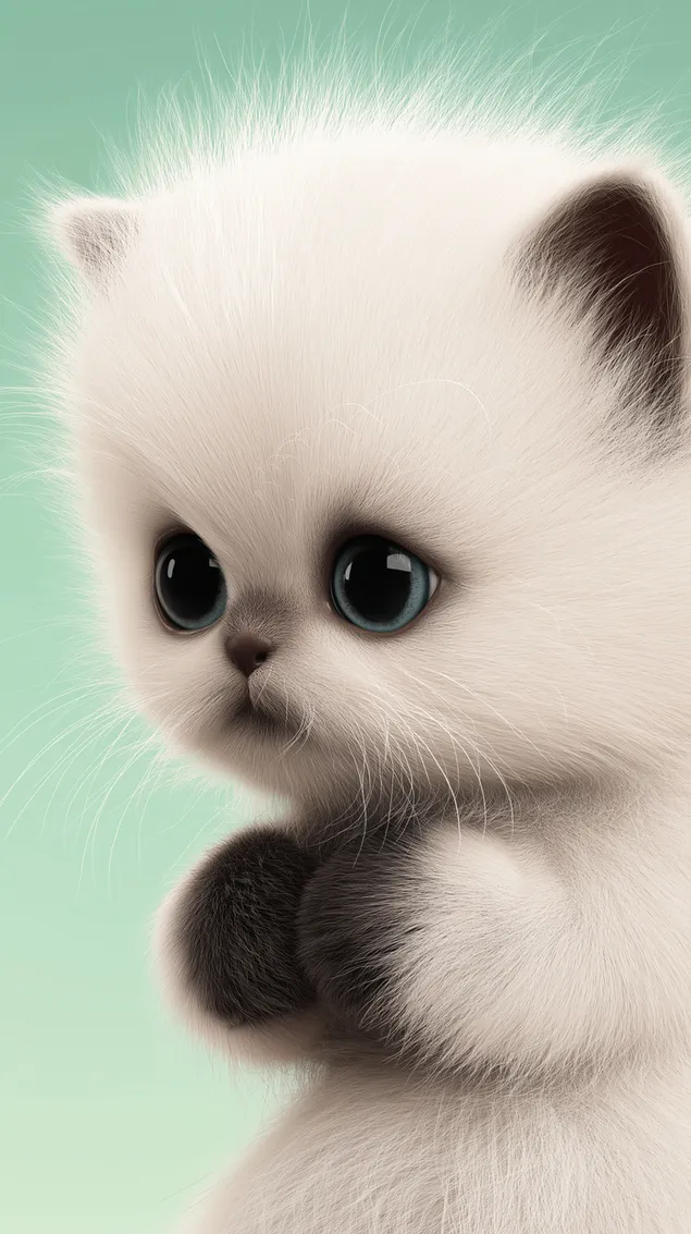 prezemete portret na preslatko meko belo mache