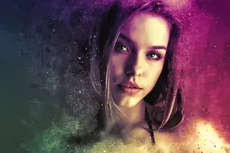 Tapeta portrét krásné ženy éterické 4K