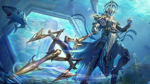 Ταπετσαρία Poseidon X-Suit Skin Set - PlayerUnknown's Battlegrounds (PUBG) 4K