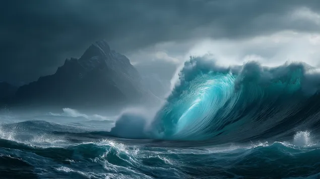 tonn aigein chumhachtach le suaitheantas briste iontach ioslodail